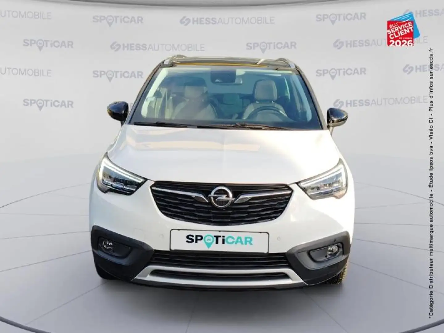 Opel Crossland X 1.2 Turbo 110ch Design 120 ans Euro 6d-T Blanc - 2