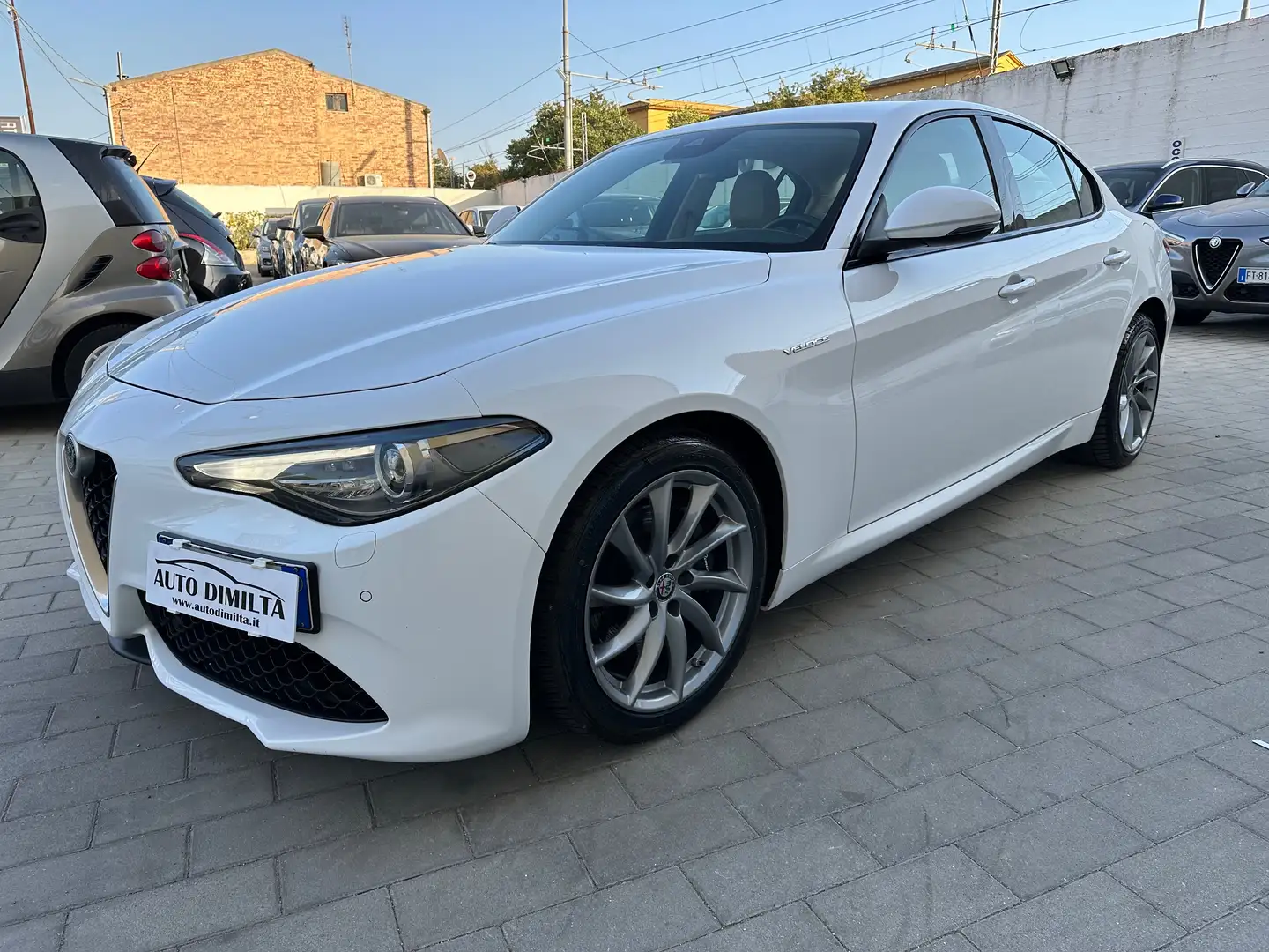 Alfa Romeo Giulia Giulia 2.2 t Veloce Q4 210cv awd auto Bianco - 2