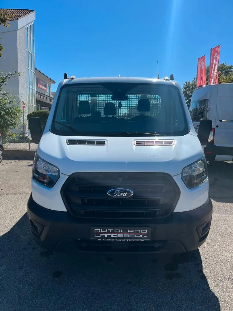 Ford Transit Pritsche 350 L4 Trend*TEMPO*KLIMA*AHK* Weiß - 2