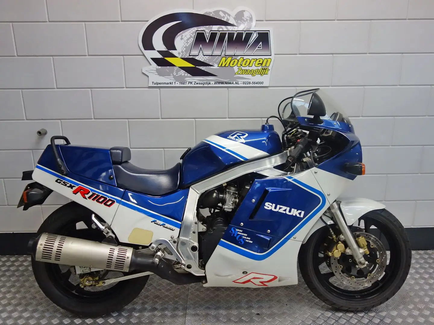 Suzuki GSX-R 1100 Blauw - 1