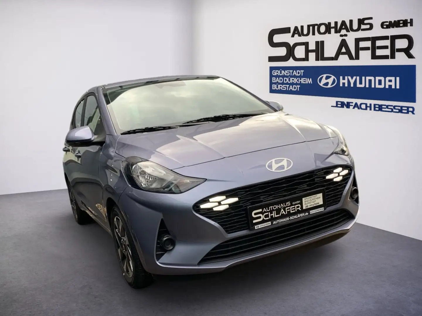 Hyundai i10 FL 1.2 Automatik Trend Navi Kamera Bleu - 2