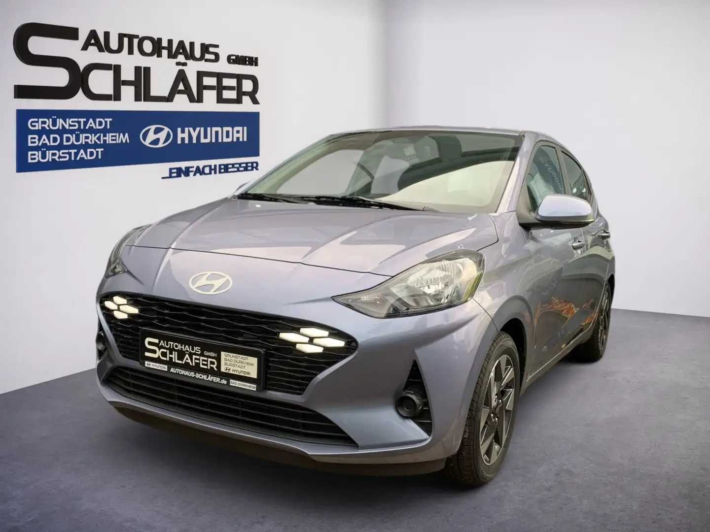 Hyundai i10 FL 1.2 Automatik Trend Navi Kamera Blau - 1