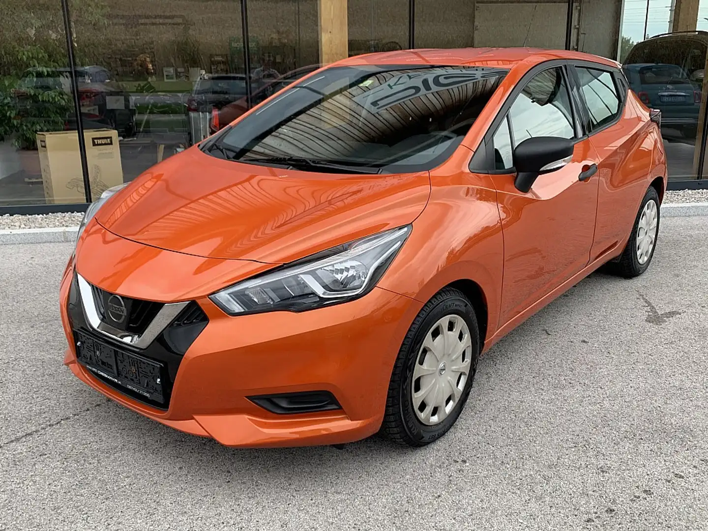 Nissan Micra 1,0 IG 71 Visia Orange - 1