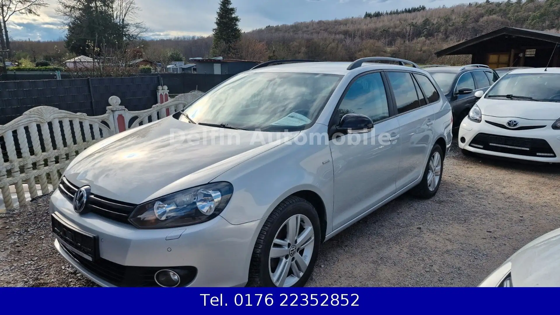 Volkswagen Golf VI Variant Match-Navi-SteuerkettNeu,Pdc,AHK Plateado - 1