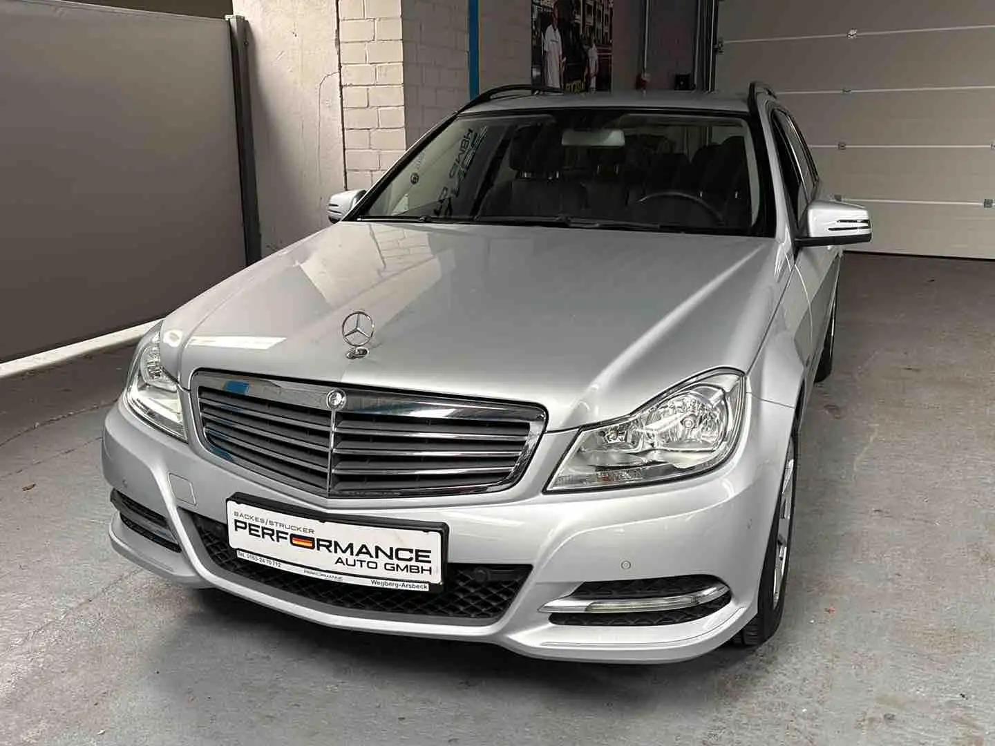 Mercedes-Benz C 180 1.8 Navi AHK PDC Sitzh Argento - 2