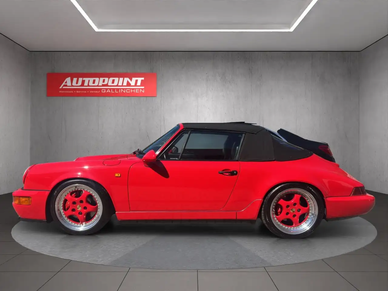 Porsche 964 Carrera 2 Cabrio Speedline 3 teilig 6 gang, foto 2