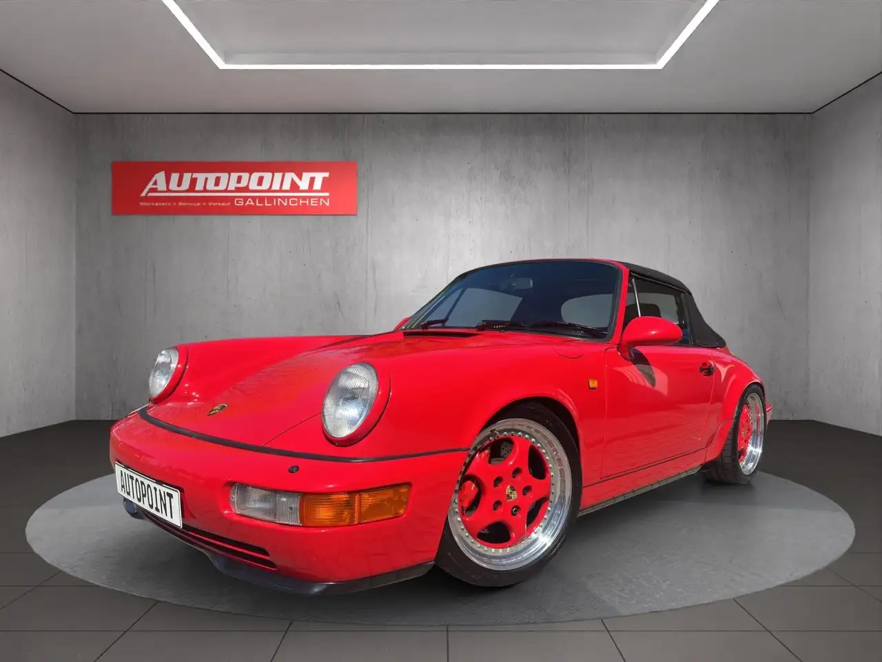 Porsche 964 Carrera 2 Cabrio Speedline 3 teilig 6 gang, foto 1
