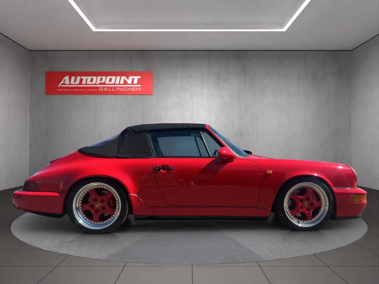 Porsche 964 Carrera 2 Cabrio Speedline 3 teilig 6 gang, foto 6
