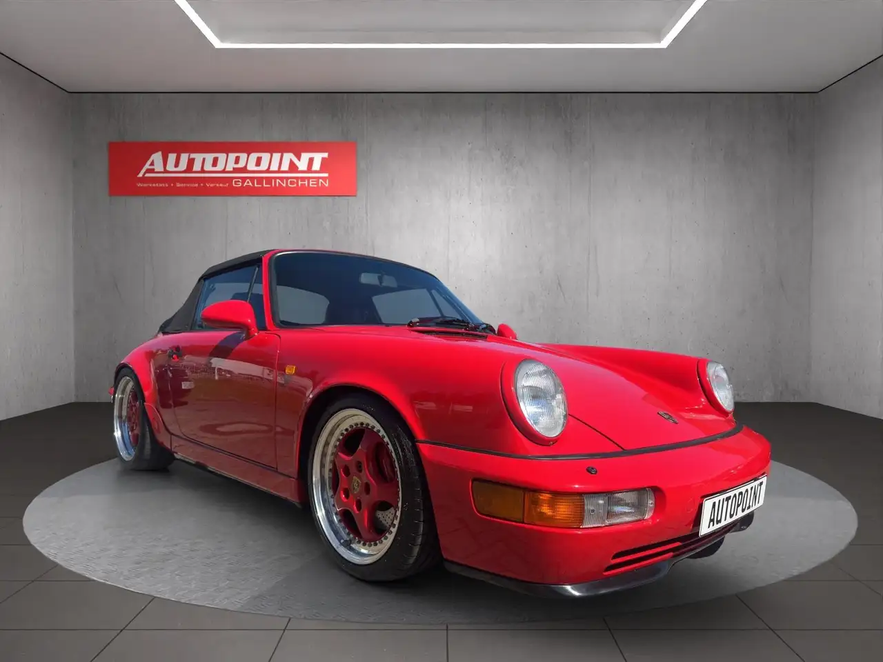 Porsche 964 Carrera 2 Cabrio Speedline 3 teilig 6 gang, foto 7