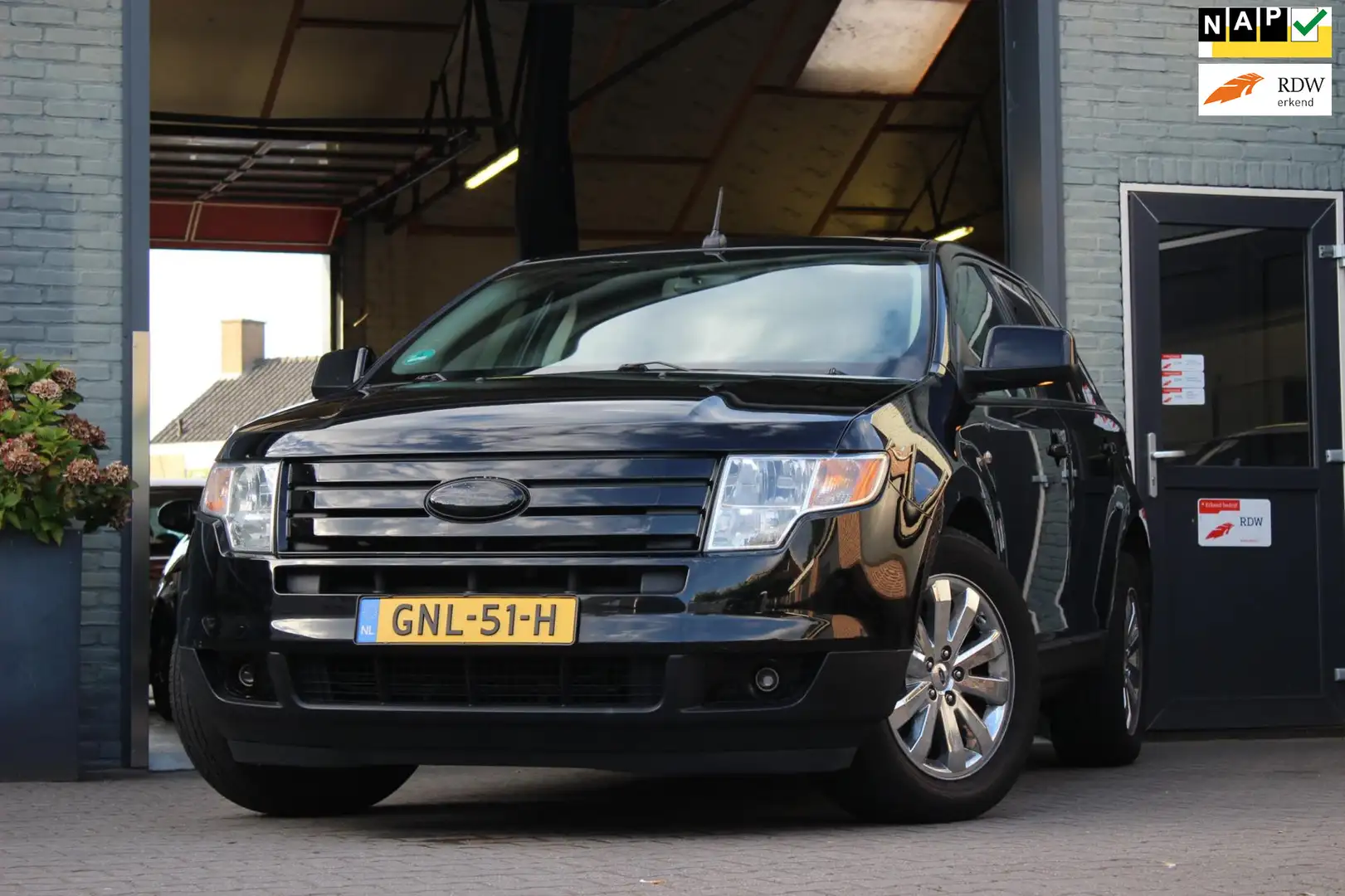 Ford Edge 3.5 V6 - 4WD Youngtimer | pano | LPG Zwart - 1