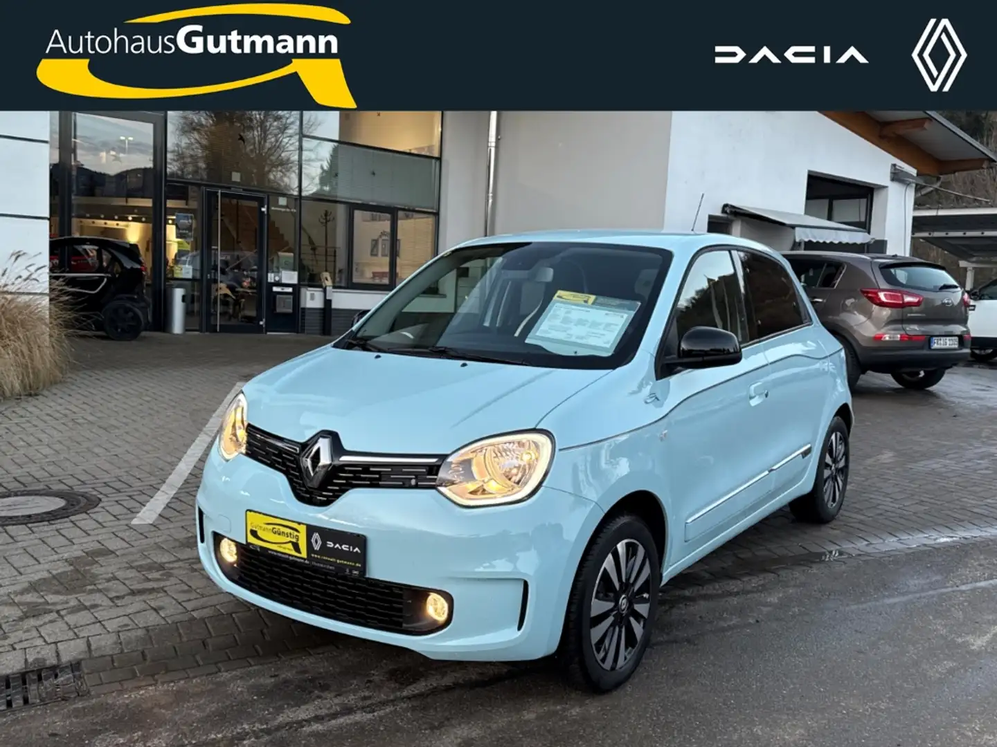 Renault Twingo Techno Electric Navi Soundsystem Klimaautom DAB Sp Blau - 1