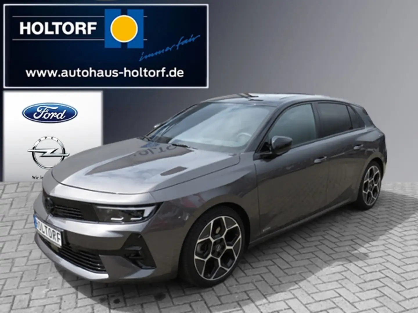 Opel Astra L Lim. Ultimate PHEV AHK LED NAVI Grijs - 1