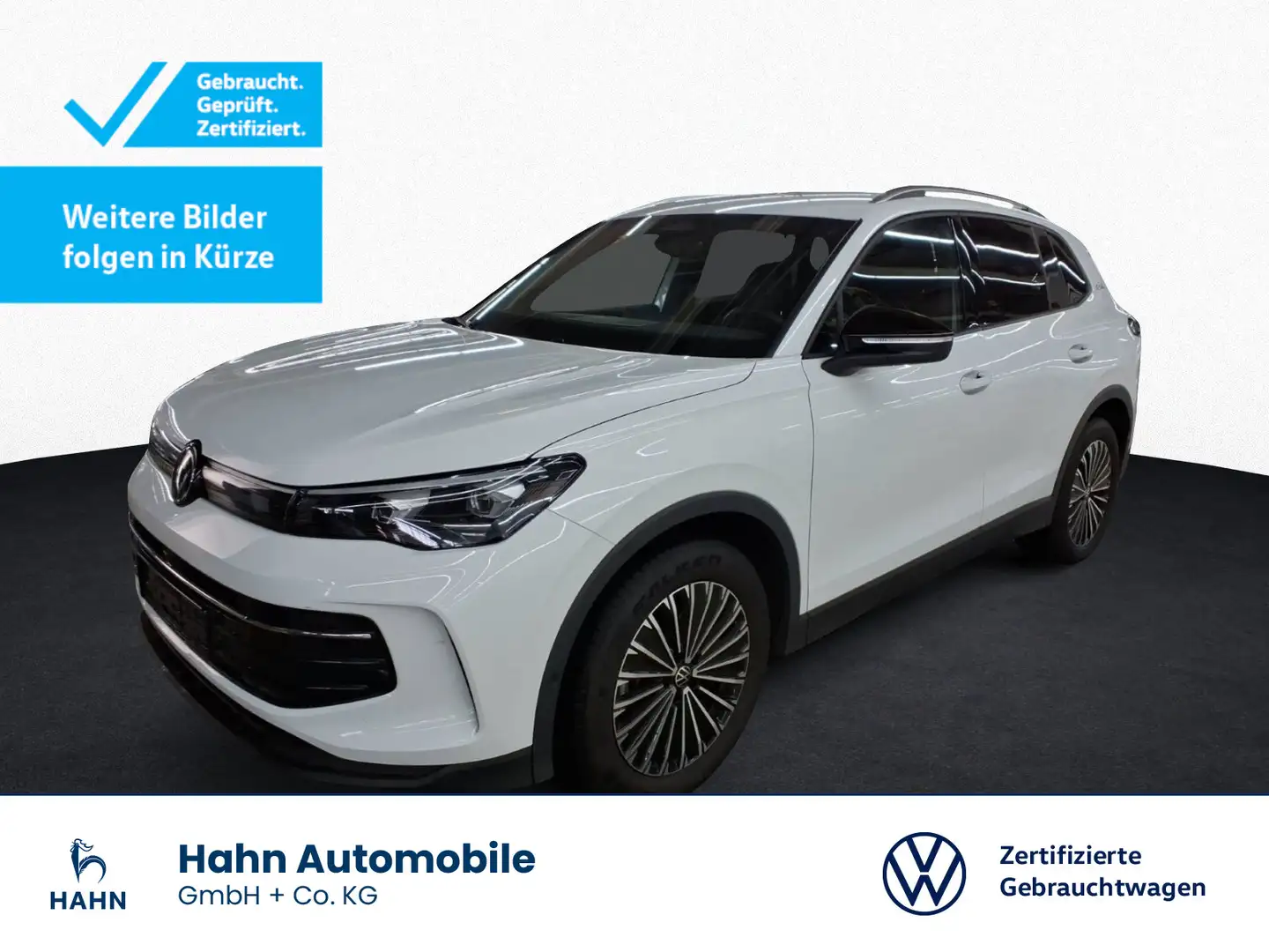 Volkswagen Tiguan 1.5eTSI DSG Goal Matrix 360° AHK ACC Navi Weiß - 1