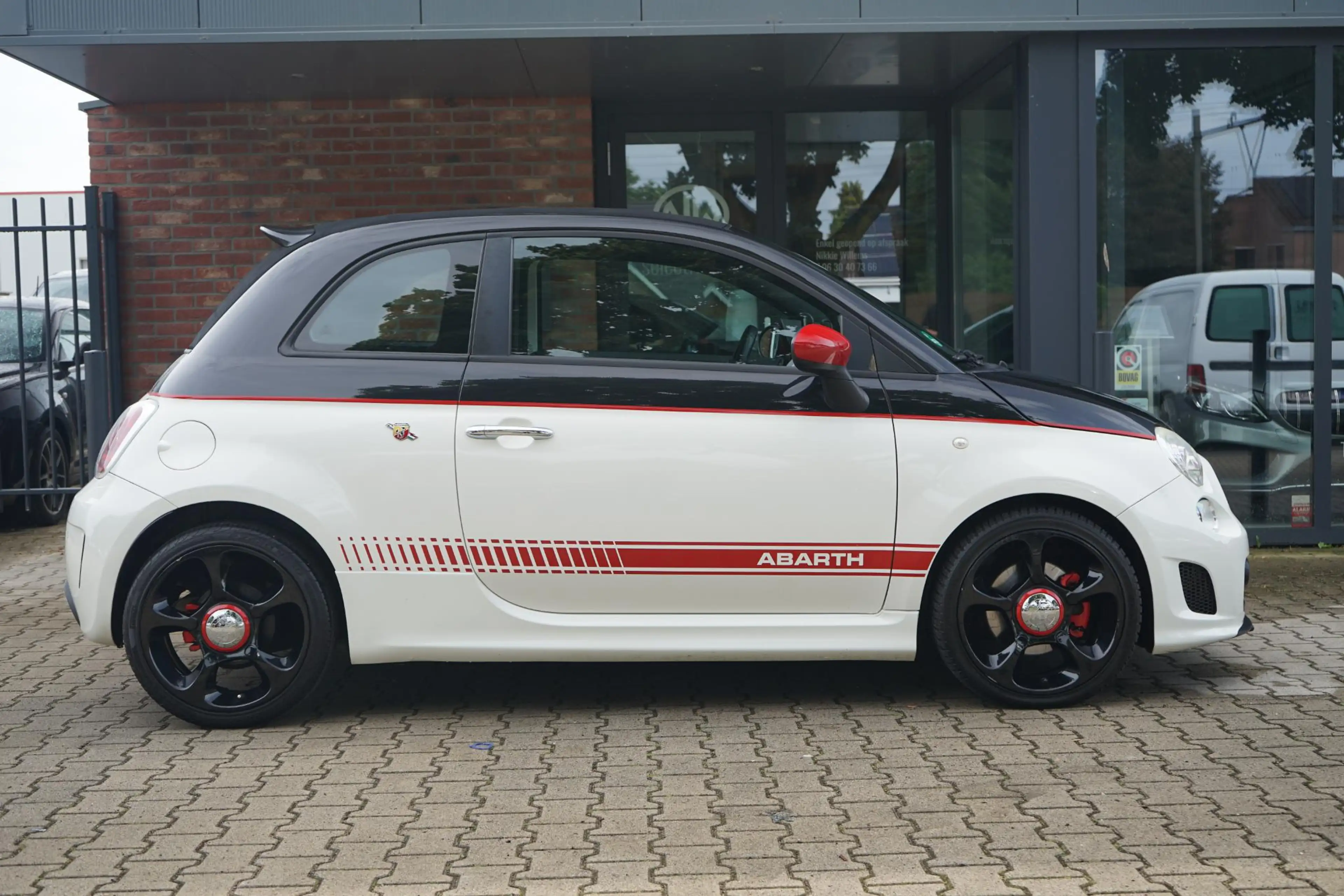 Abarth 500C 1.4 T-Jet Estetico , 2-tone, Schaalstoelen, Inters — photo 6
