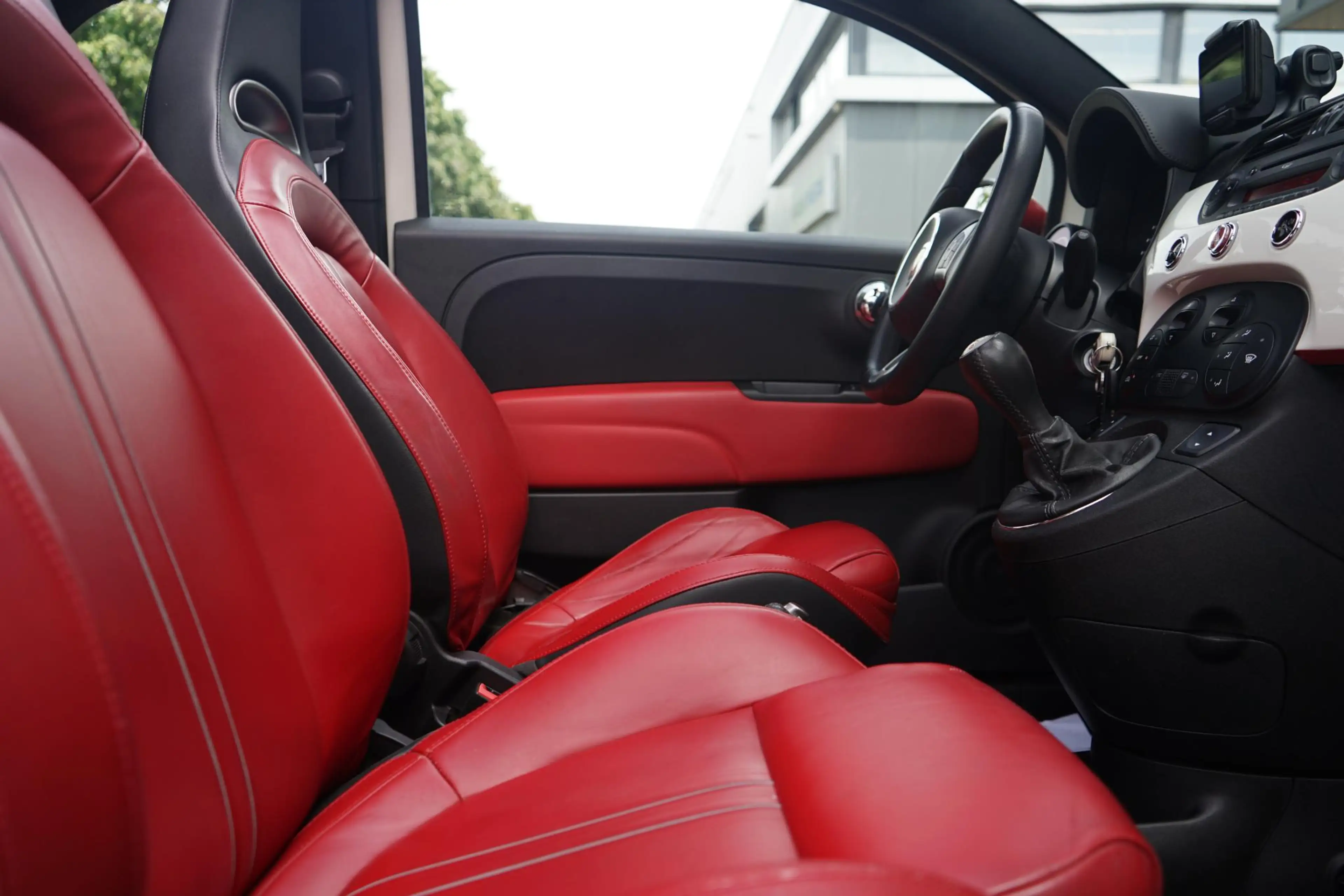 Abarth 500C 1.4 T-Jet Estetico , 2-tone, Schaalstoelen, Inters — photo 7