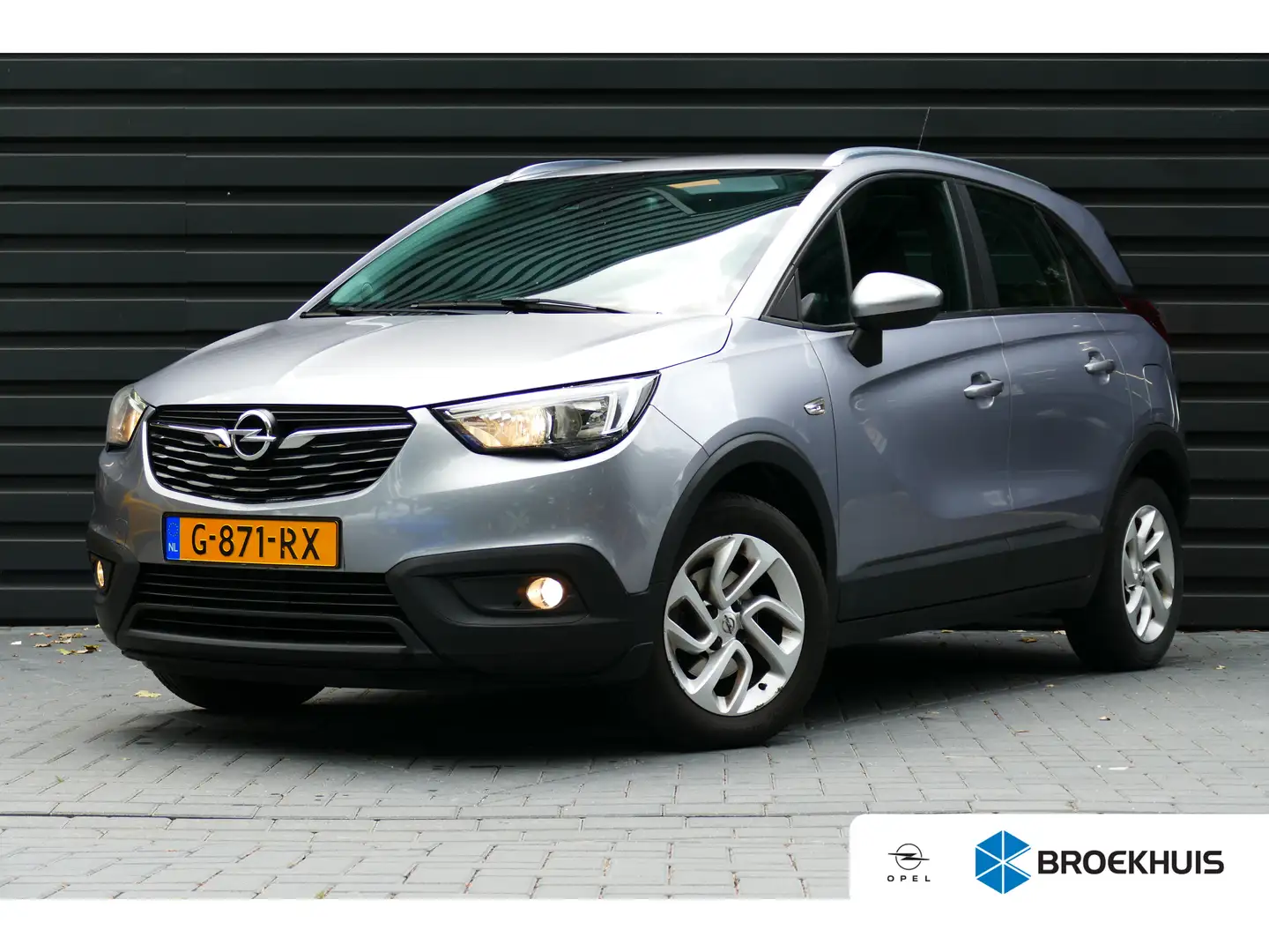 Opel Crossland X 1.2 TURBO 110PK EDTION / NAVI / LED / AIRCO / PDC Grijs - 1
