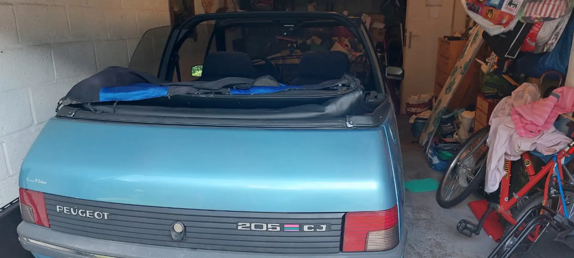Peugeot 205 CJ Blauw - 1