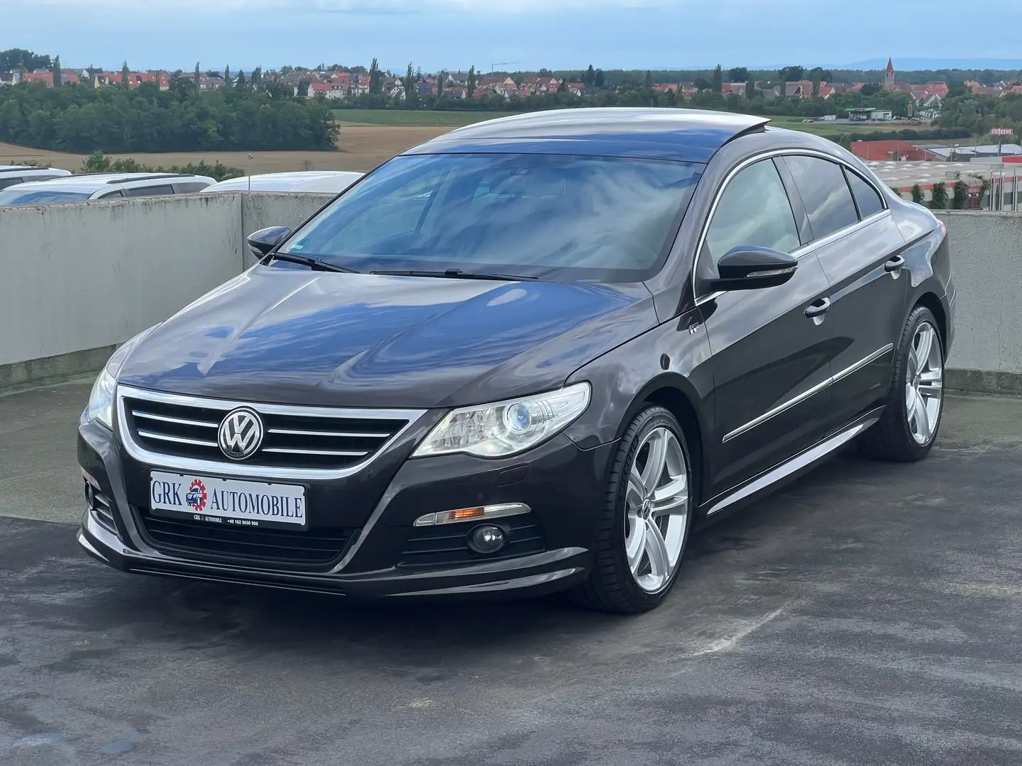 Volkswagen Passat CC 20TDI 170PS DSG R-line Open-Sky ACC Leder VOLL Schwarz - 1