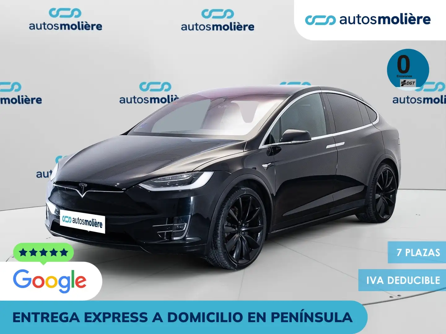 Tesla Model X 100D Negro - 1