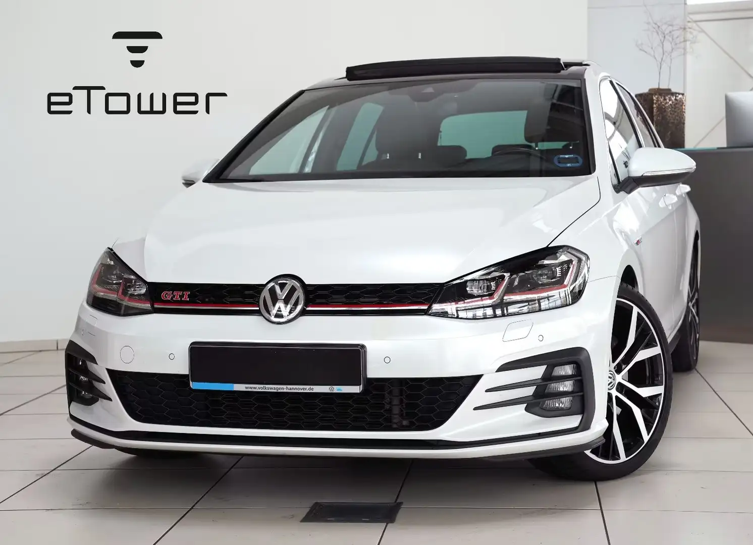 Volkswagen Golf GTI 2.0 tsi Gti Performance 245cv dsg tetto camera 19" Bianco - 1