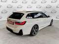 BMW 320 320d 48V xDrive Touring Msport Bianco - thumbnail 6