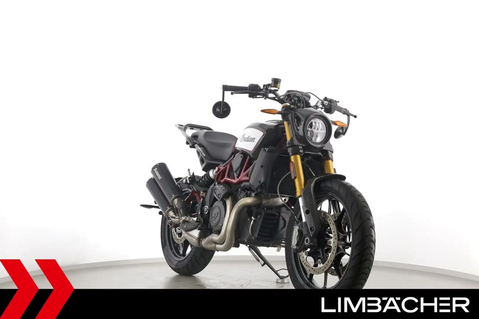 Indian FTR 1200 S CARBON - Akrapovic, TC, Carbon Fekete - 2