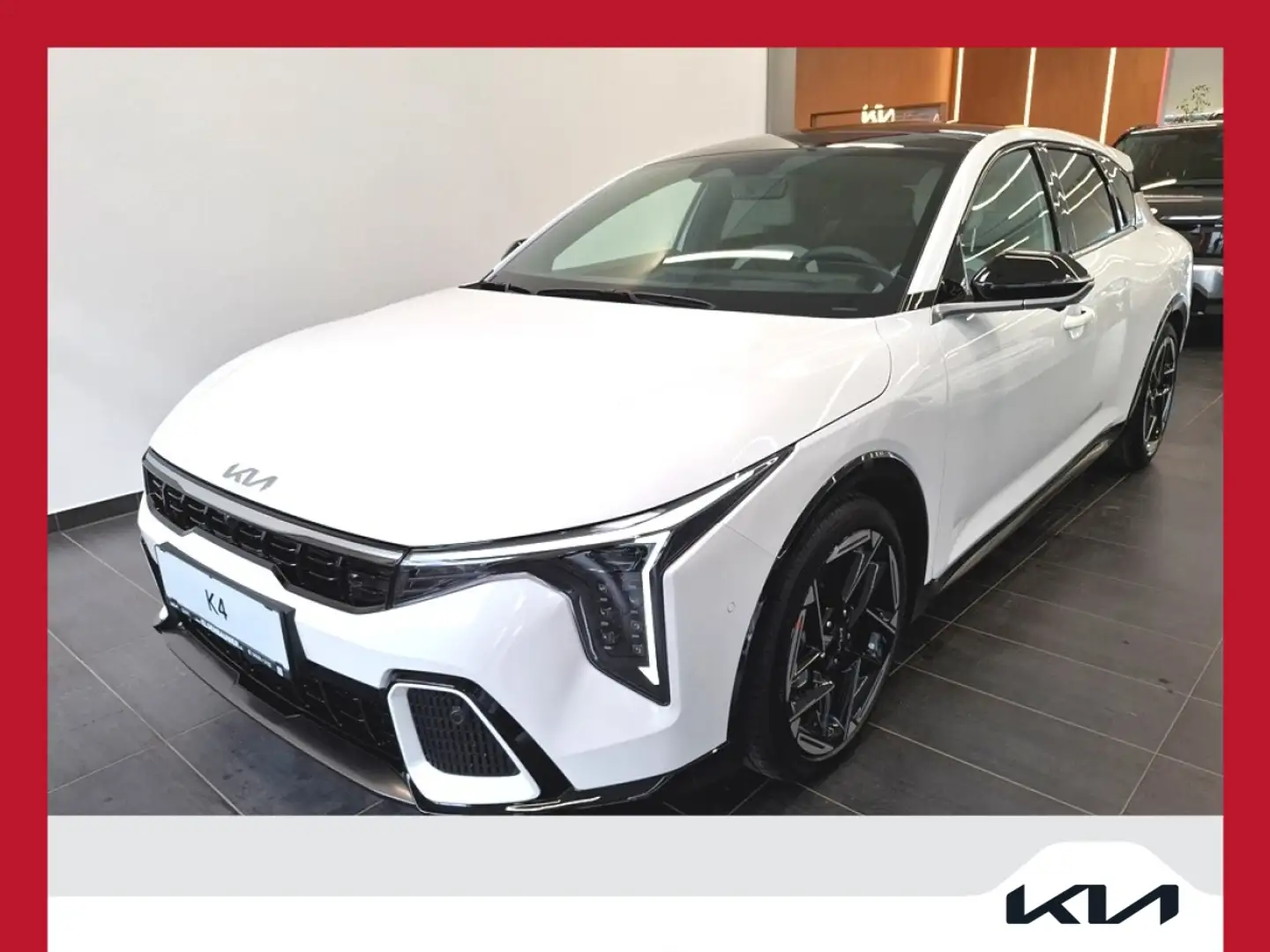 Kia K4 1,6 TGDI GT-Line Automatik Weiß - 1