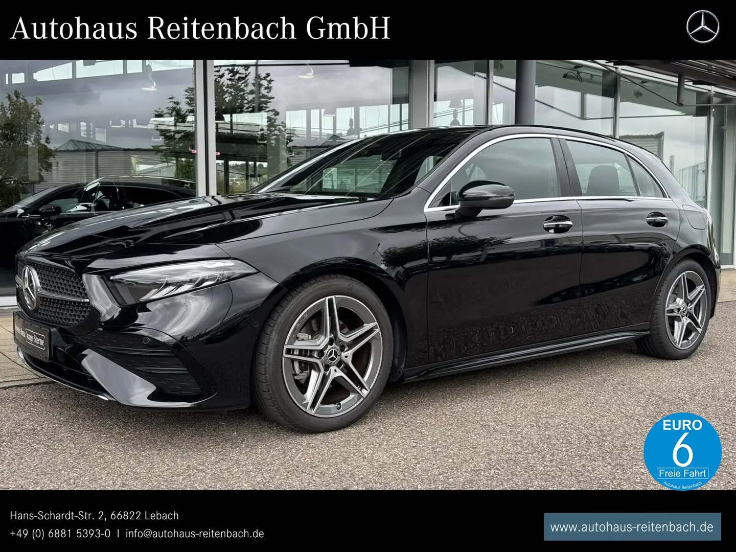 Mercedes-Benz A 200 A200 AMG+KAMERA+LED KEYLESS+AMBIENTE+LENK&SITZHZ Schwarz - 1