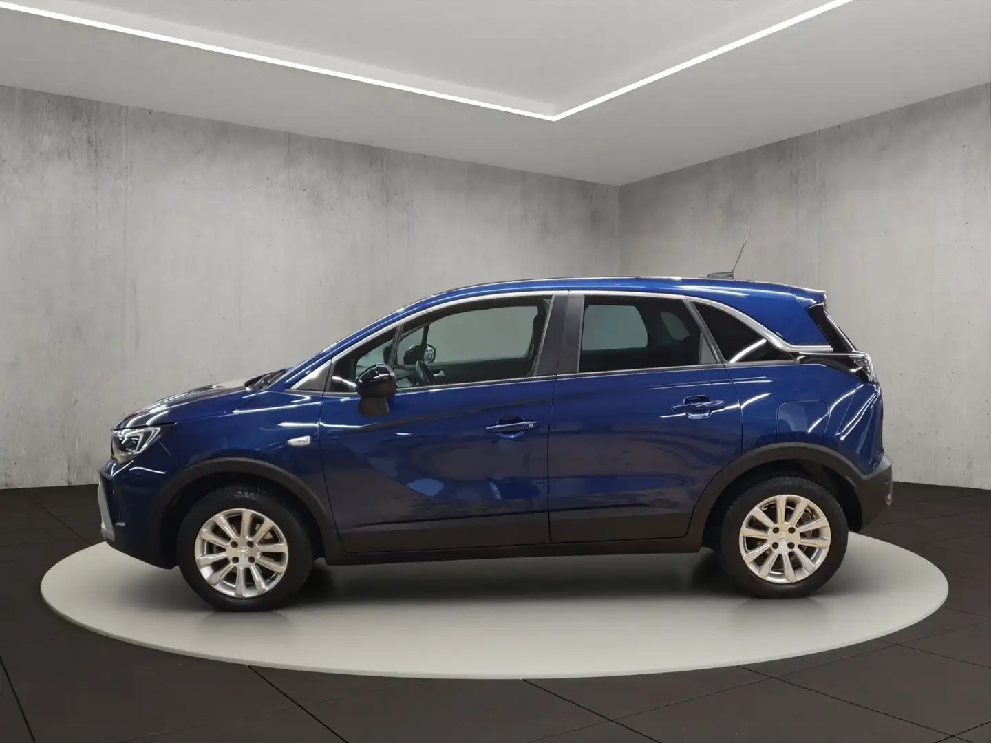 Opel Crossland 1.2 Turbo Elegance, AHK, Navi, Rückfah Blau - 2