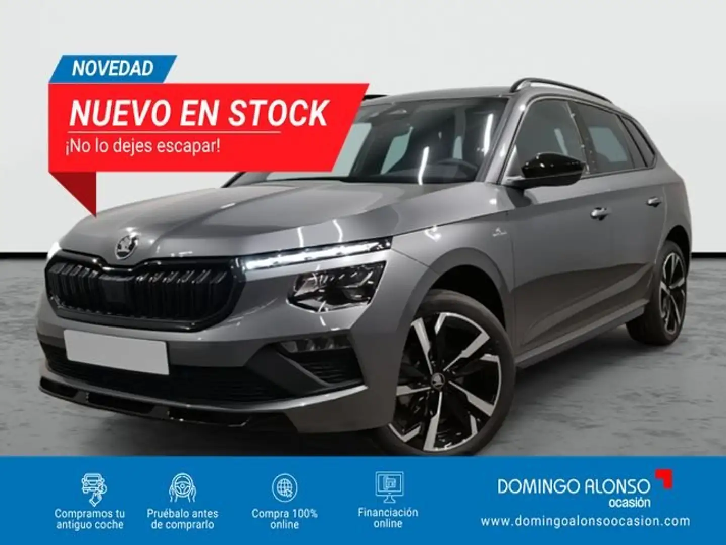 Skoda Kamiq Monte Carlo Advanced 1.0 TSI 85 kW (116 CV) DSG 7 Gris - 1