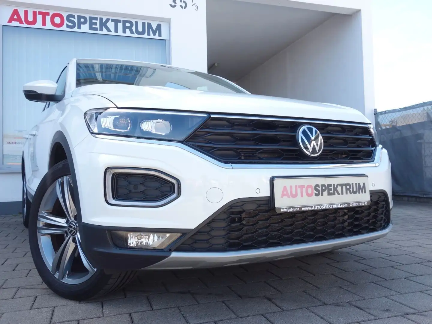 Volkswagen T-Roc Sport VIRTUAL COCKPIT/LED/ACC/AHK Blanc - 1