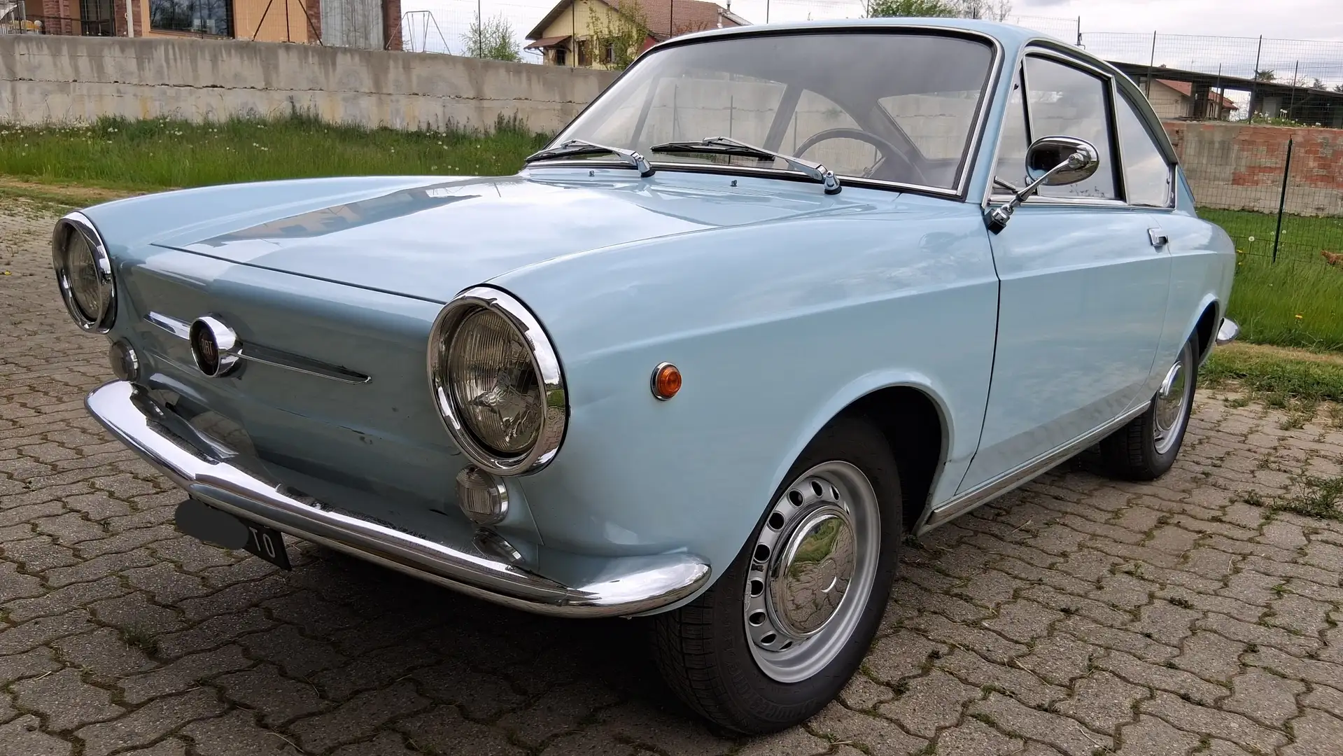 Fiat 850 Coupé Azul - 1