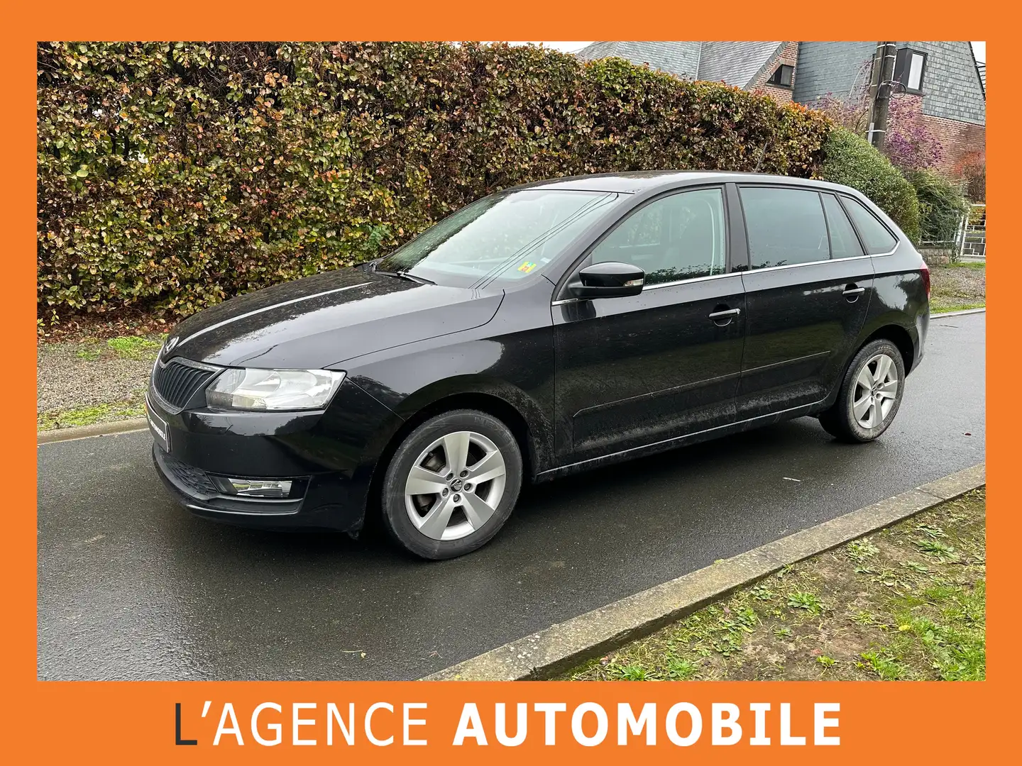 Skoda Rapid/Spaceback Rapid 1.0 TSI Ambition - GARANTIE 12 M Zwart - 1