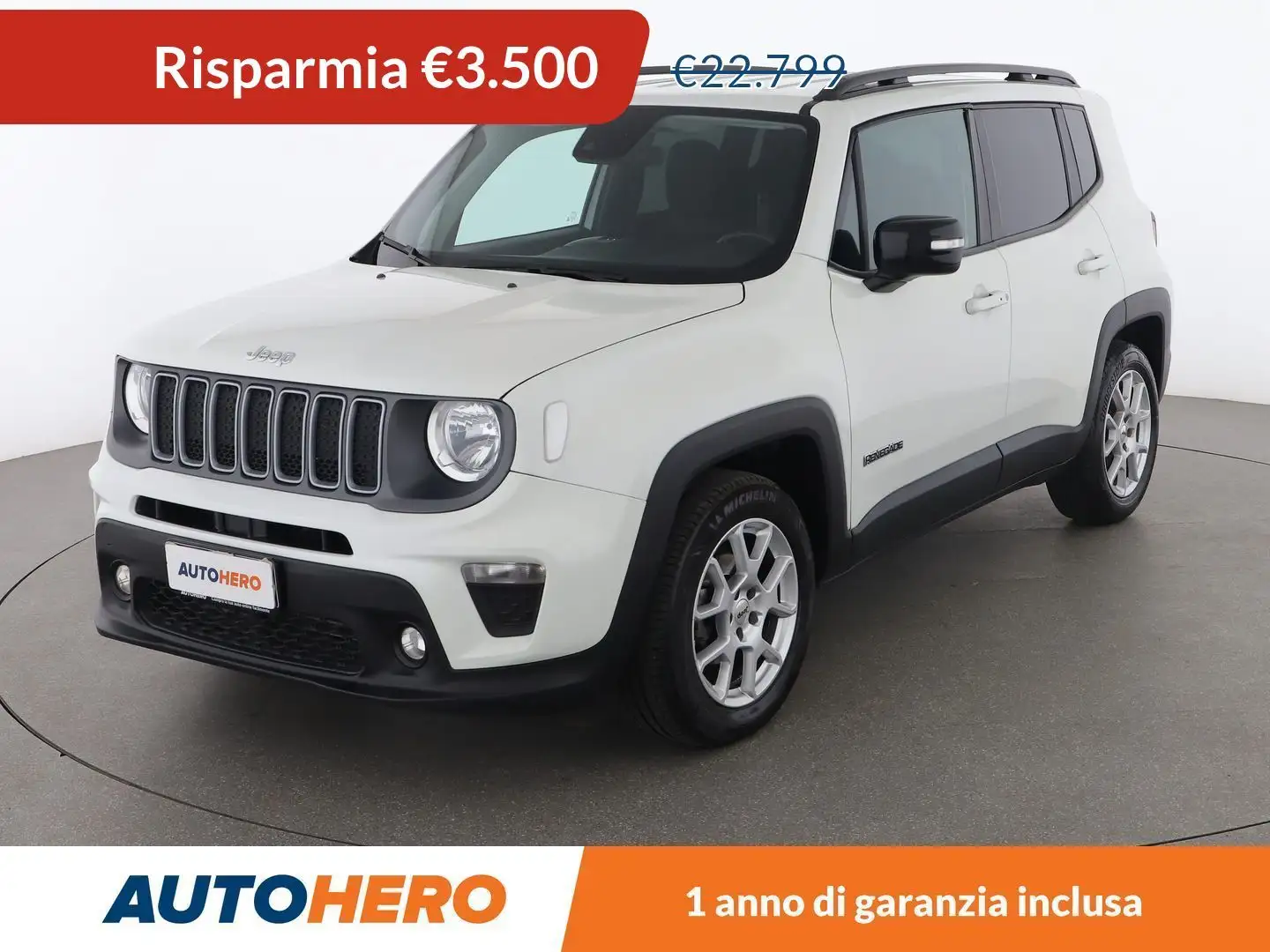 Jeep Renegade 1.6 M-Jet Limited FWD Bianco - 1