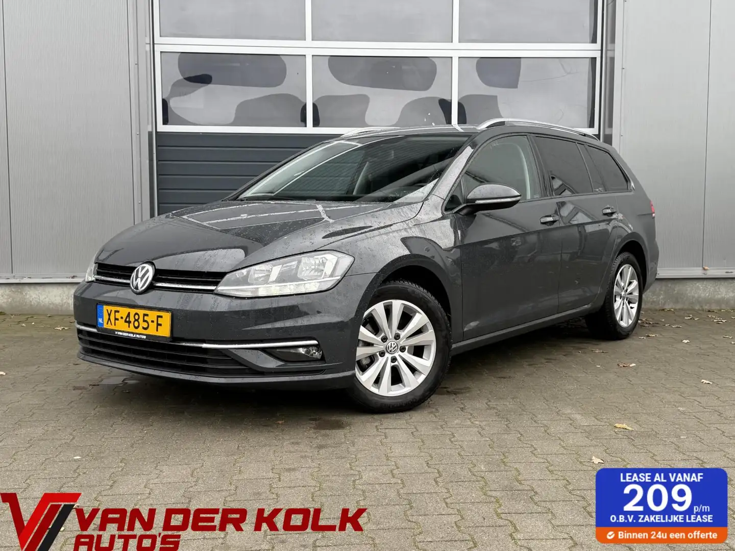 Volkswagen Golf Variant 1.6 TDI Comfortline Automaat Nieuwe D-Riem LED Car Grijs - 1