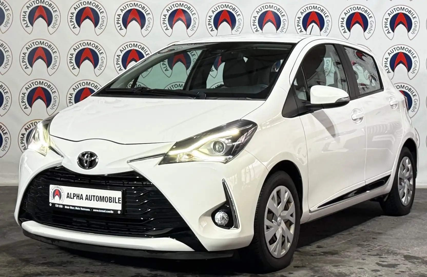 Toyota Yaris Comfort/Klima Blanc - 1