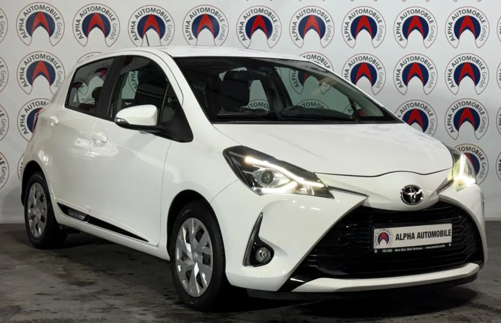 Toyota Yaris Comfort/Klima Blanc - 2
