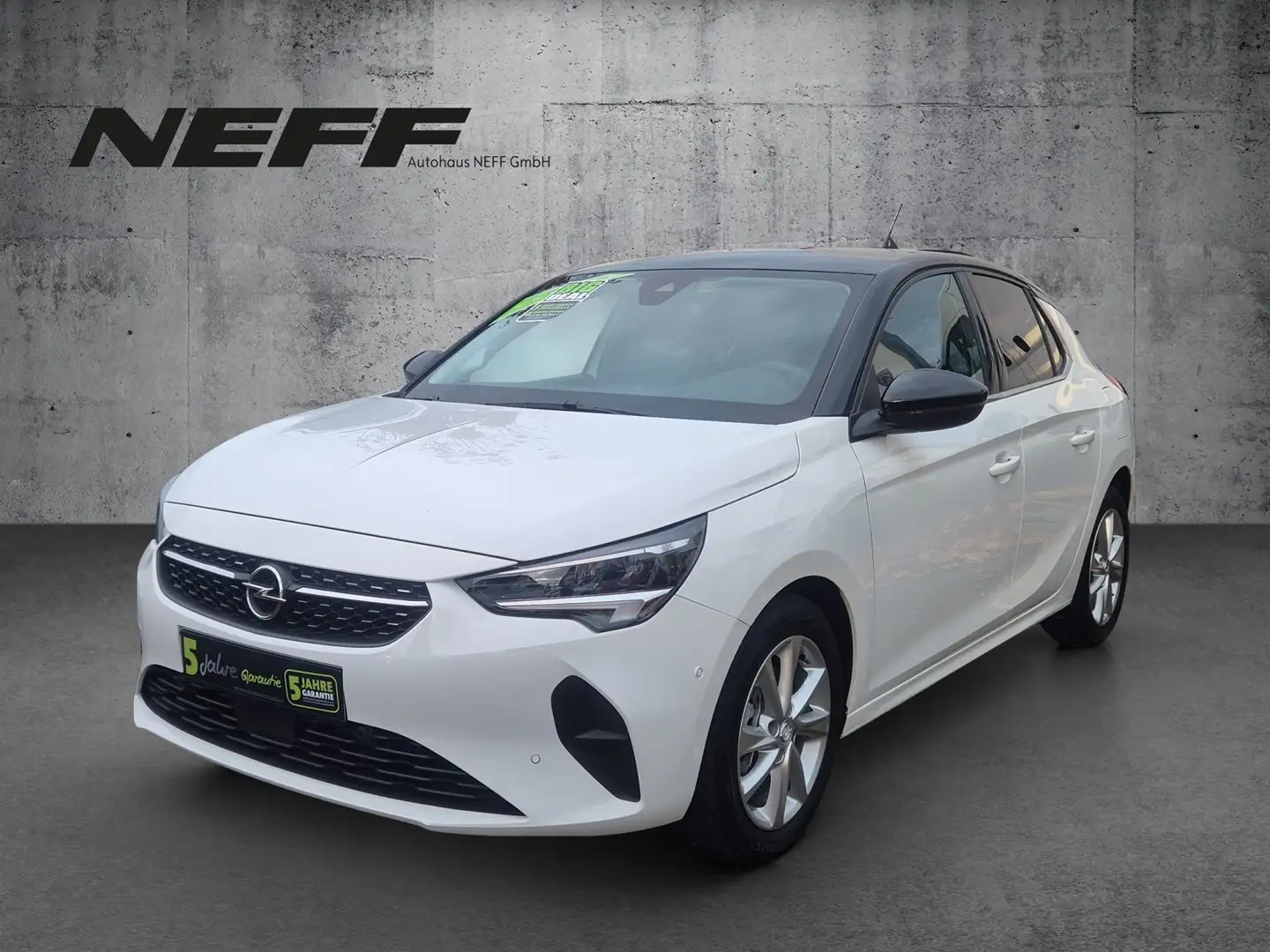 Opel Corsa F 1.2 Turbo Elegance LED+SHZ+Fernlichtass. Blanc - 2