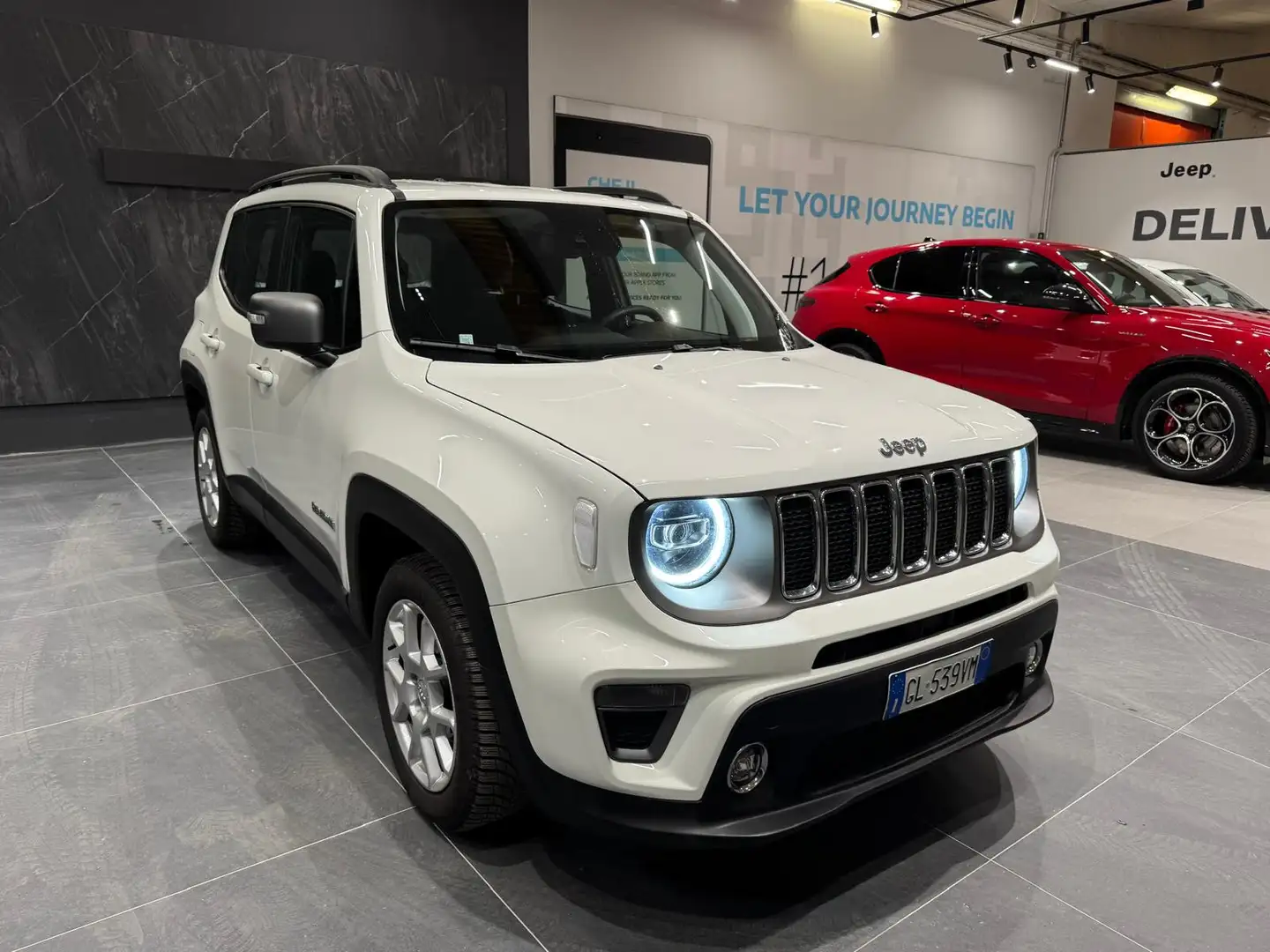 Jeep Renegade 1.6 Multijet II Limited Blanc - 1