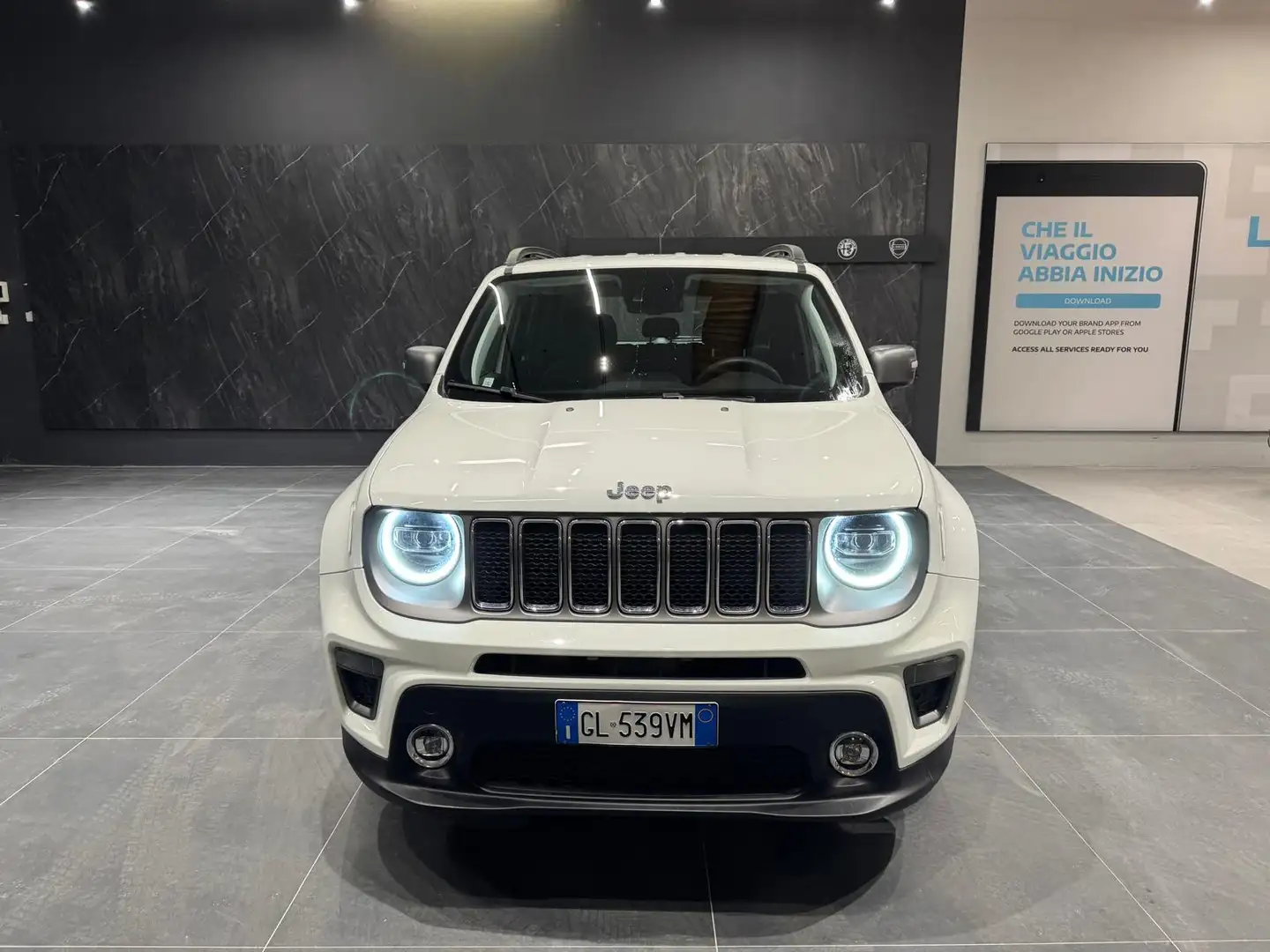 Jeep Renegade 1.6 Multijet II Limited Blanc - 2