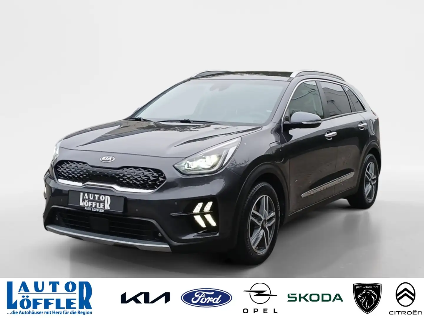 Kia Niro Spirit PHEV NAVI^ KLIMA^ RFK^ SHZ^ PDC^ Klima Gris - 1