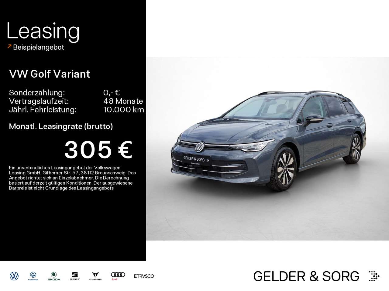 Volkswagen Golf Variant — Volkswagen Golf Variant 1.5 eTSI Goal LED*AHK*360°