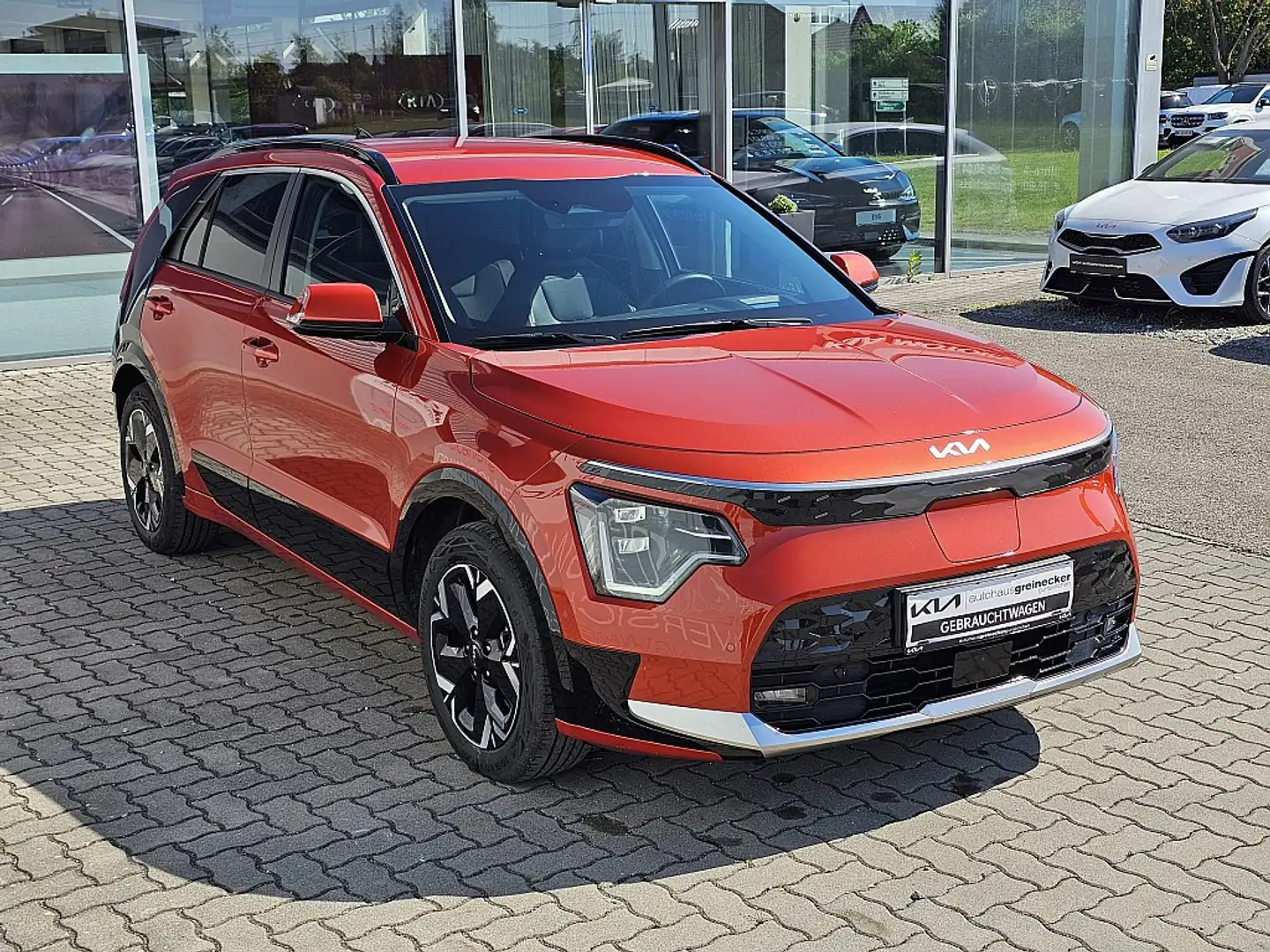 Kia e-Niro Niro EV Long Range 64kWh Gold inkl. Premiumpake... Arancione - 2