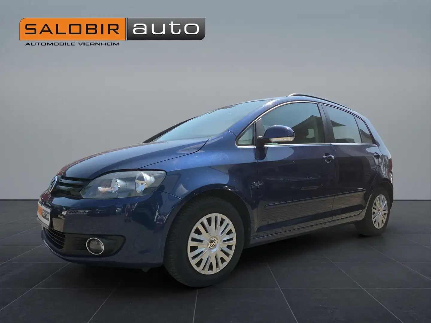 Volkswagen Golf Plus Golf 6 Plus BMT 2. Hand AHK Navi Klima Rentner Blau - 1