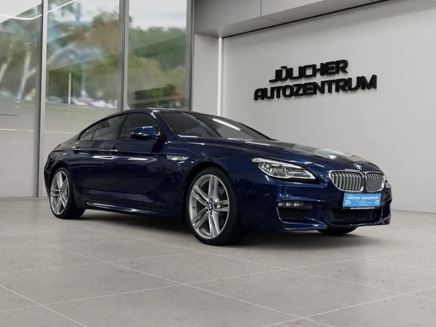 BMW 650 i M xDrive Gran Coupé Aut., 1 Jahr Garantie Bleu - 1