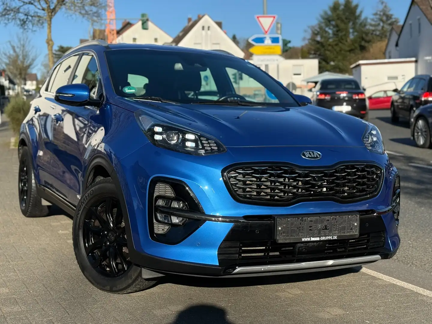 Kia Sportage GT-Line 4WD/GARNTIE/TÜV-sep.2026/1.HAND/ Modrá - 1