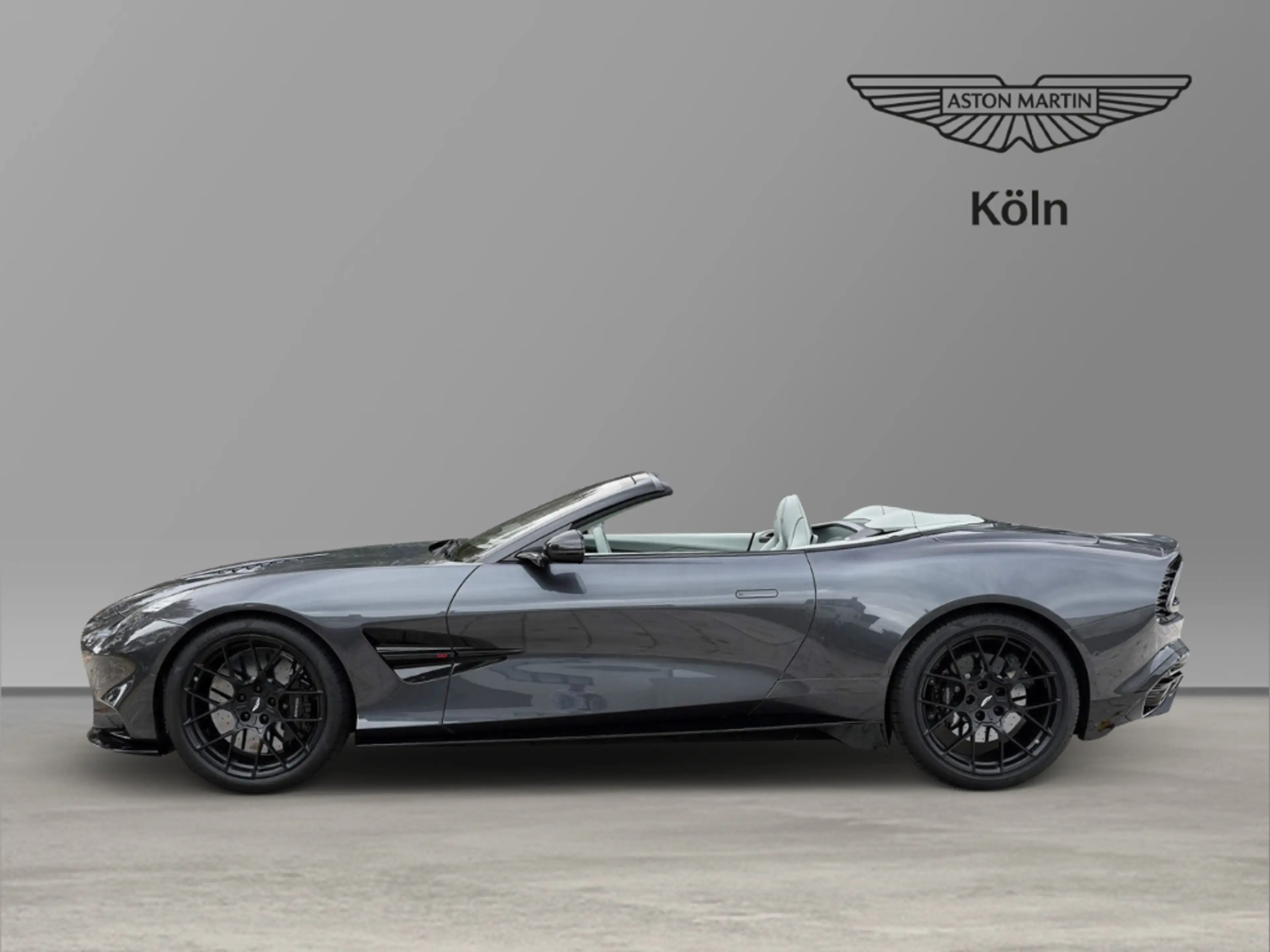 Aston Martin Vanquish Volante Epsilon Black / Sage Green — photo 7