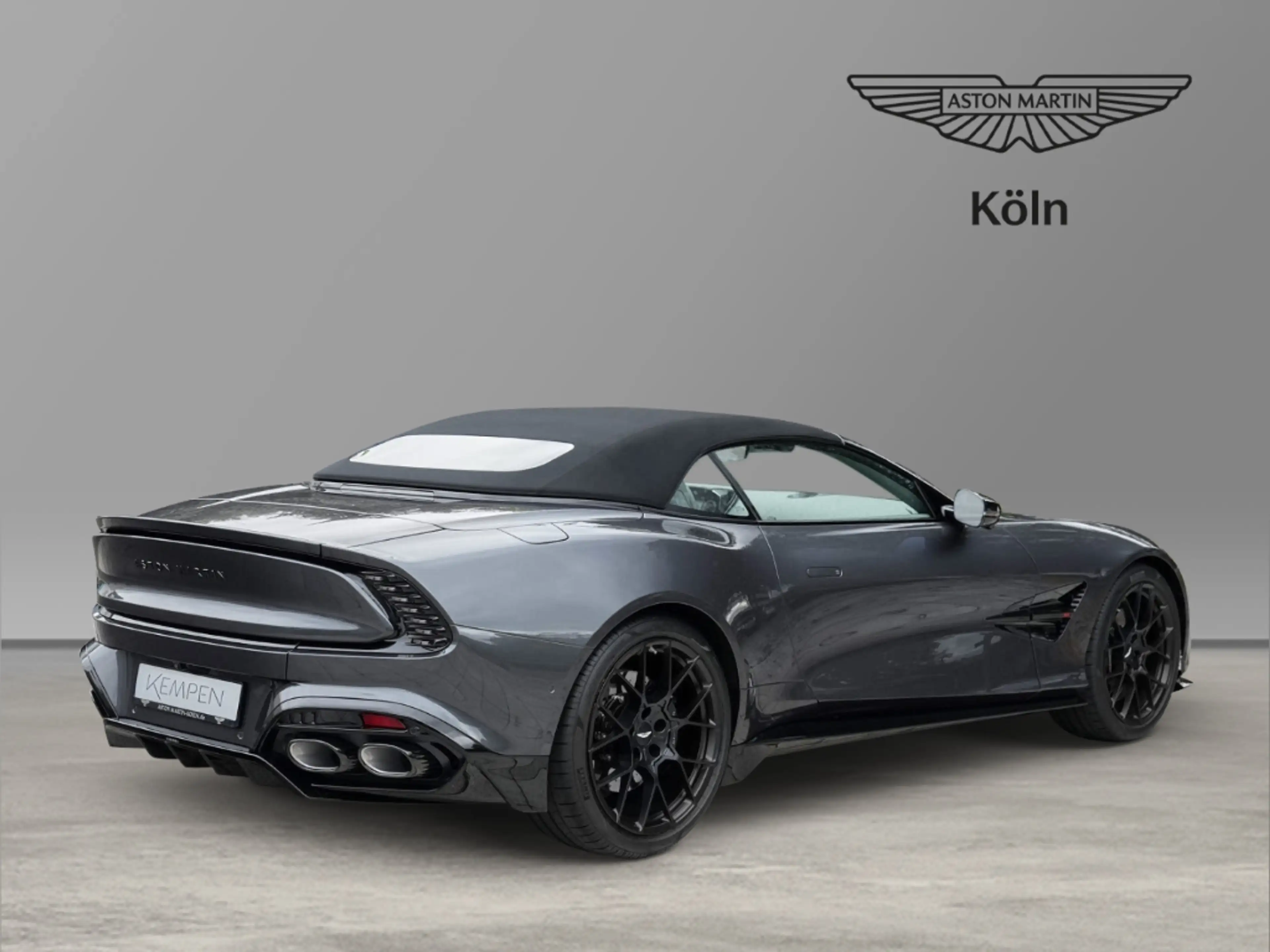 Aston Martin Vanquish Volante Epsilon Black / Sage Green — photo 13