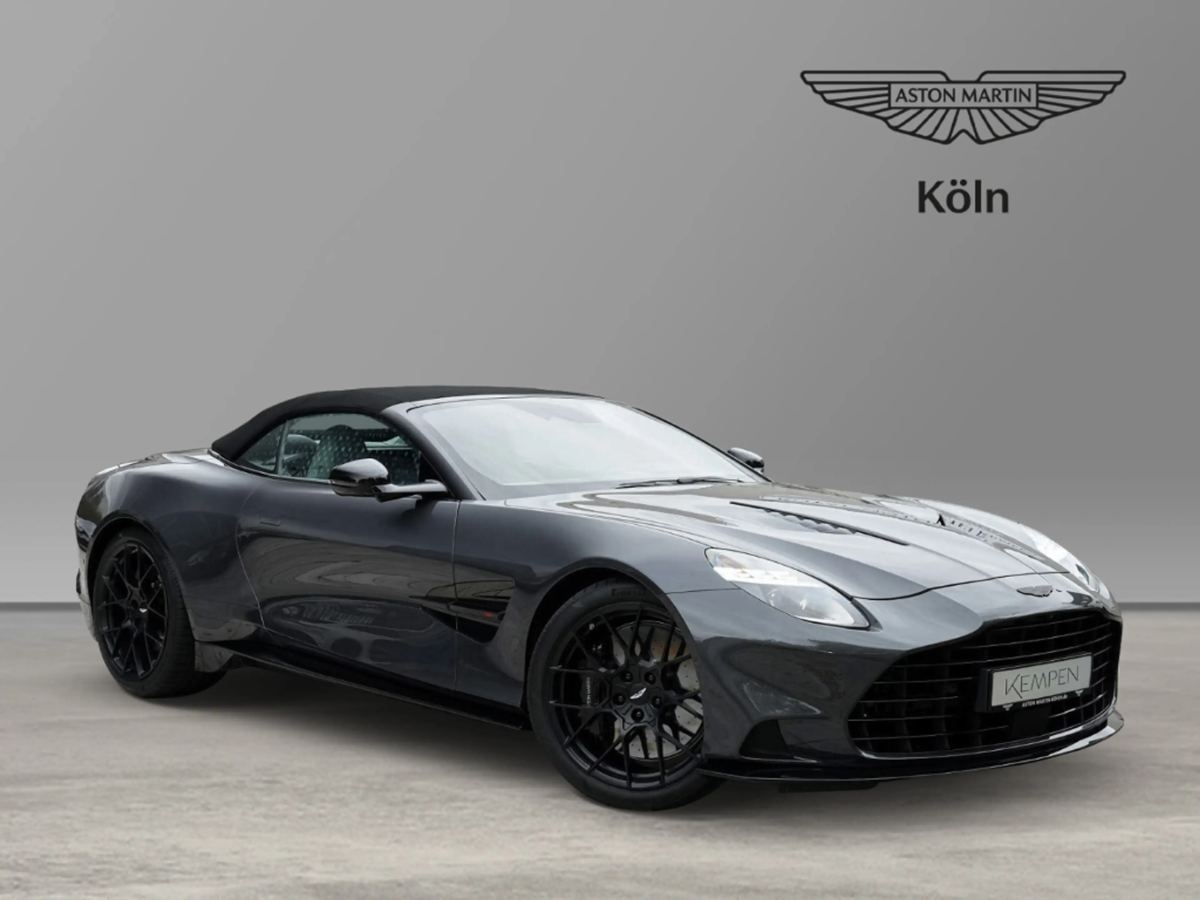 Aston Martin Vanquish Volante Epsilon Black / Sage Green — photo 10