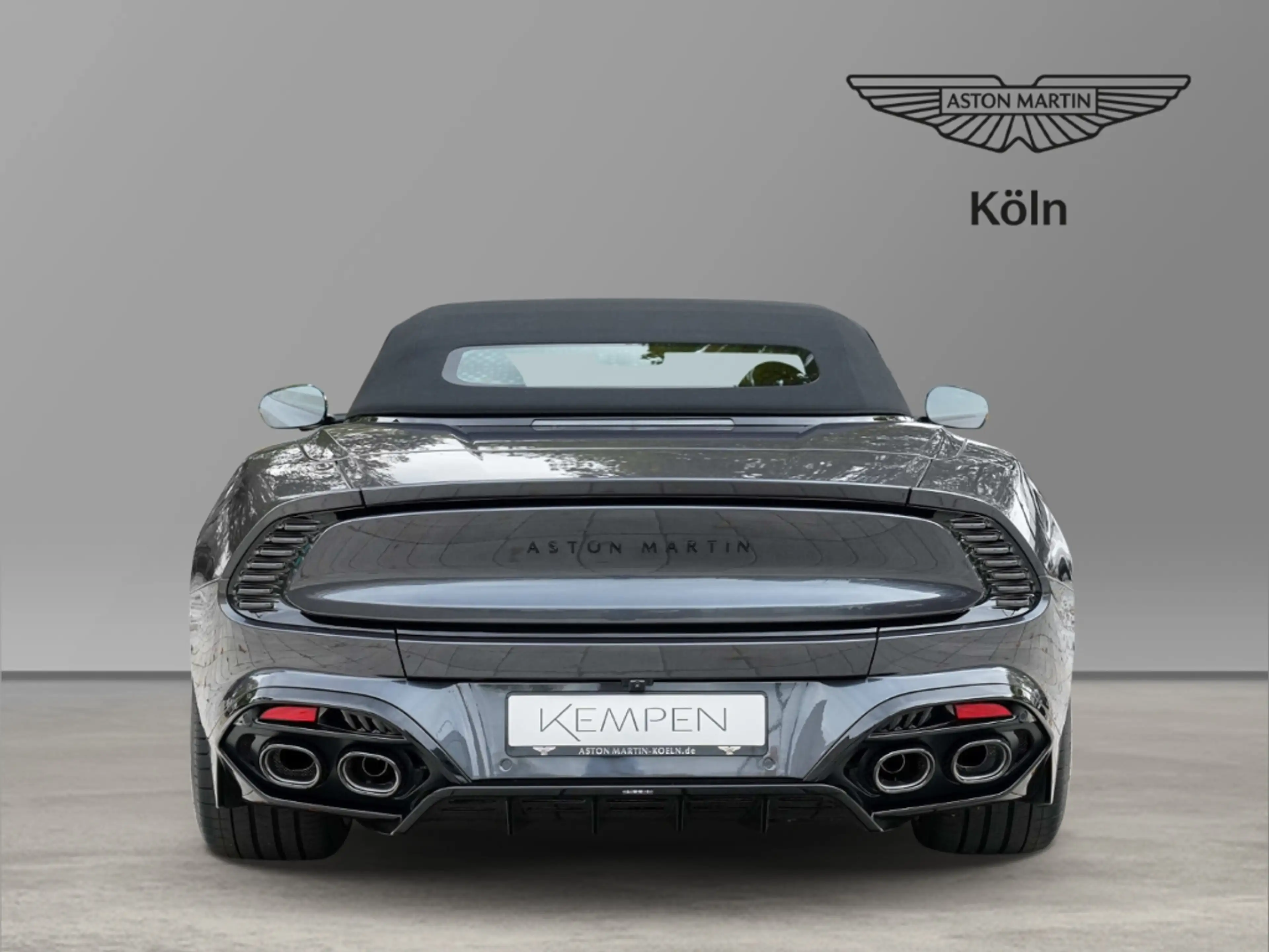 Aston Martin Vanquish Volante Epsilon Black / Sage Green — photo 14